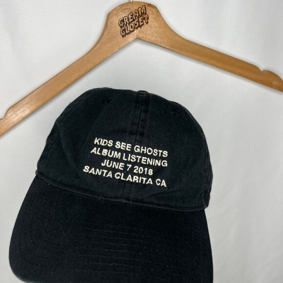 Kanye West Ye Yeezy Kid Cudi Kids See Ghosts Album Listening Tour Merch Hat Cap